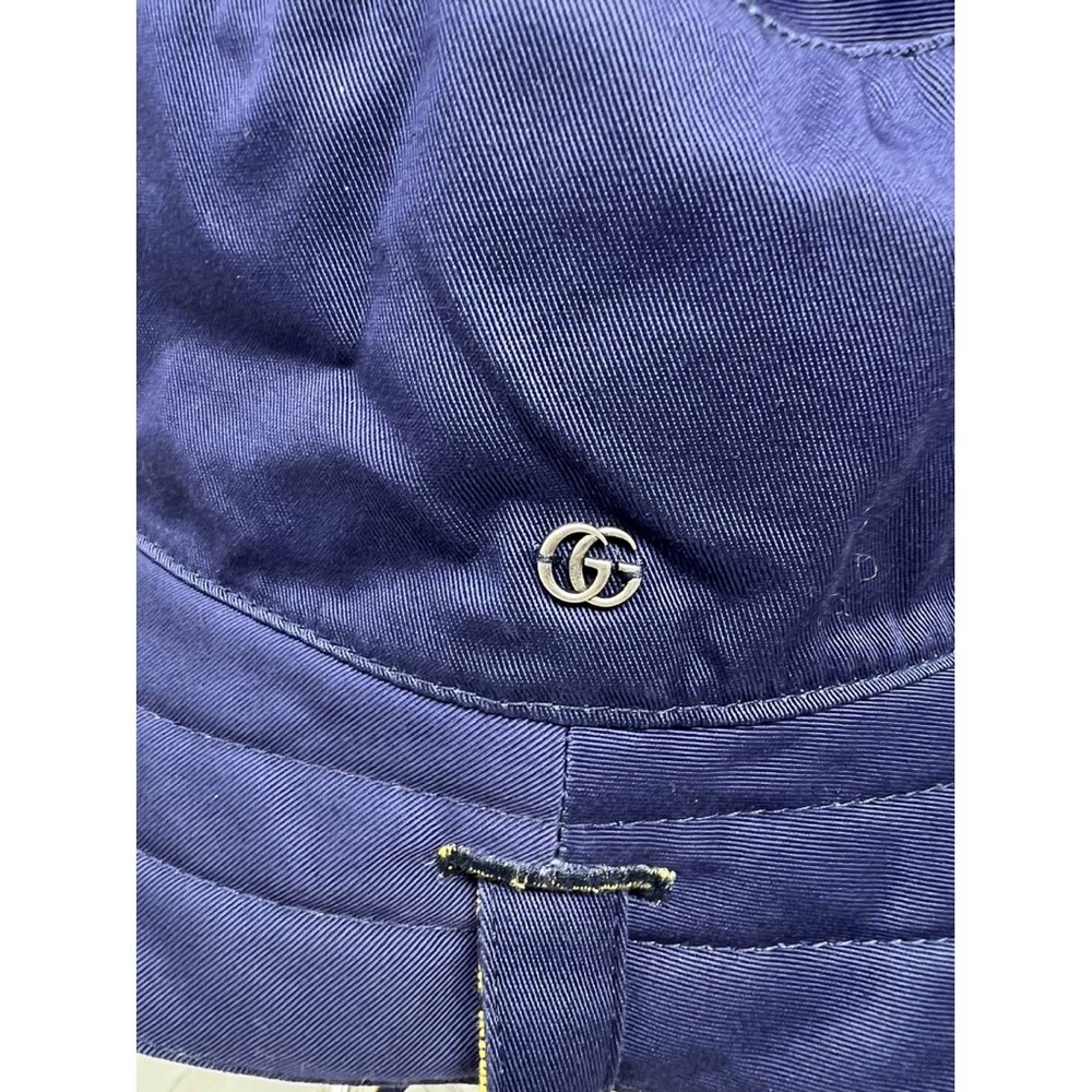 Gucci GG supreme monogram Multicolor canvas reversible bucket hat NWT - Picture 5 of 10